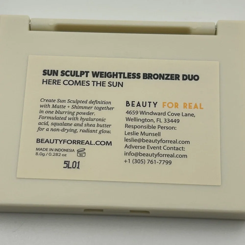 Beauty For Real Bronzer Duo Women 8.0g Here Comes The Sun Matte Shimmer‎ Glow